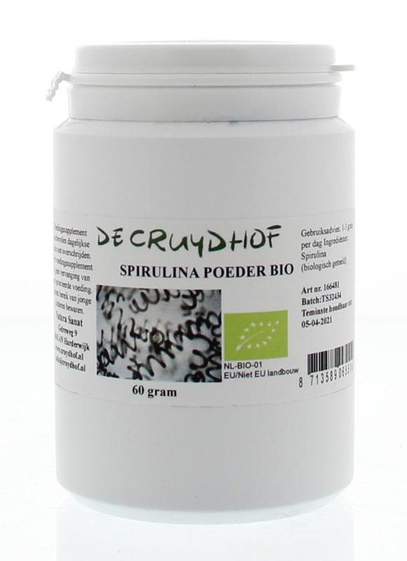 Cruydhof Spirulina poeder bio