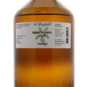 Cruydhof Rijstezemelolie