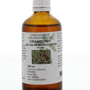 Cruydhof Cranberry vrucht tinctuur