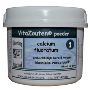 Vitazouten Calcium fluoratum poeder nr. 01