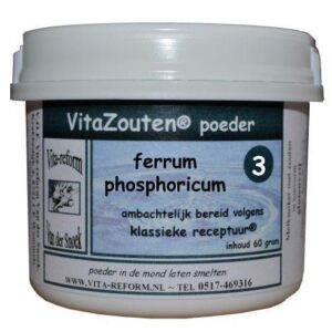 Vitazouten Ferrum phosphoricum poeder nr. 03