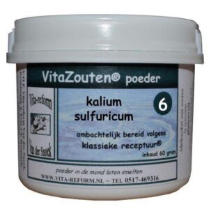 Vitazouten Kalium sulfuricum poeder nr. 06