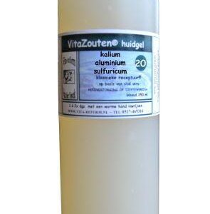 Vitazouten Kalium aluminium sulfuricum huidgel nr. 20