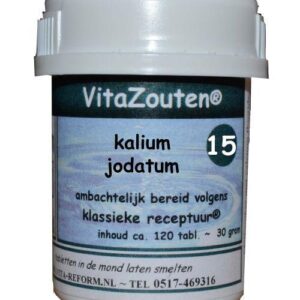 Vitazouten Kalium jodatum VitaZout nr. 15