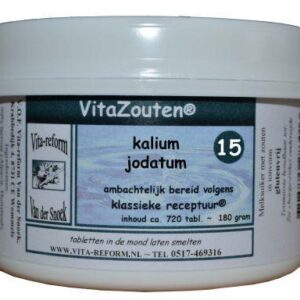 Vitazouten Kalium jodatum VitaZout nr. 15
