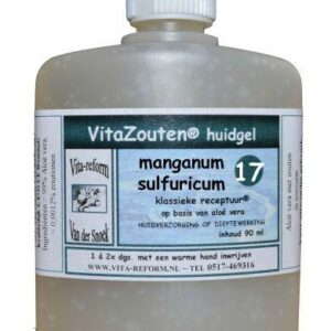 Vitazouten Manganum sulfuricum huidgel nr. 17