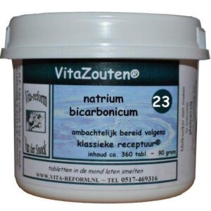 Vitazouten Natrium bicarbonicum VitaZout nr. 23
