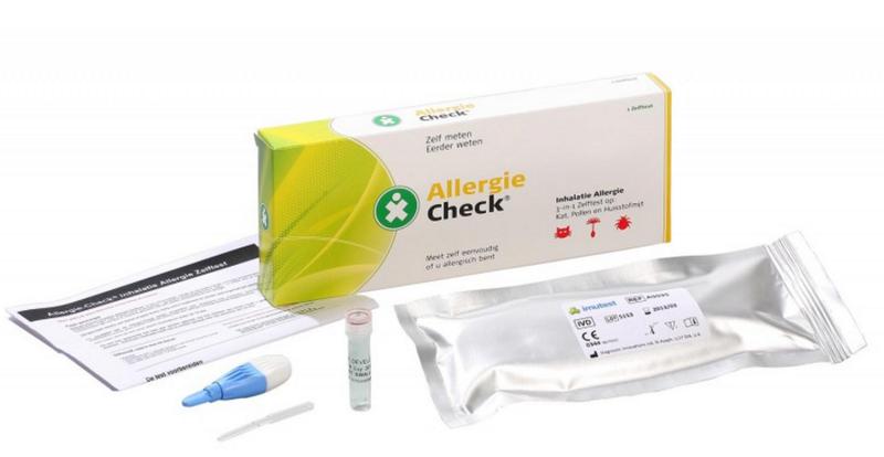 Testjezelf.nu Allergie check 3 in 1 inhalatie