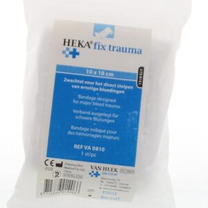 Heka Traumazwachtel wondgedeelte 10 x 18cm