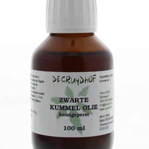 Cruydhof Zwarte kummel olie koudgeperst