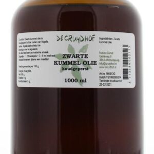 Cruydhof Zwarte kummel olie koudgeperst