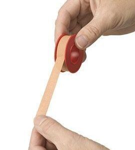 Hekaplast Hechtpleister textiel ring 5m x 1.25cm