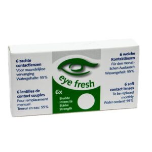 Eyefresh Maandlenzen -2.50