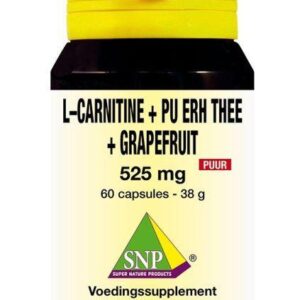 SNP L-Carnitine pu erh grapefruit