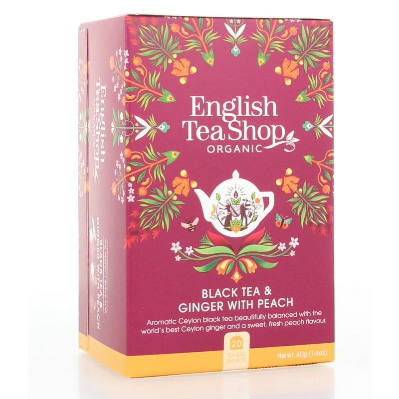 English Tea Shop Ginger peach bio