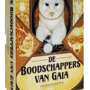 Deltas Boodschappers van Gaia boek en orakelkaarten
