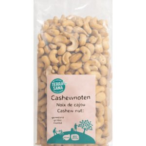 TerraSana Cashewnoten geroosterd zonder zout bio