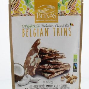 Belvas Thins melk kokos amandel bio