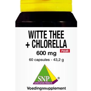 SNP Witte thee + chlorella 600mg puur