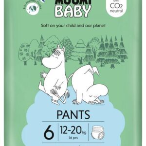 Muumi Baby Ecologische luierbroekjes maat 6 junior 12-20kg
