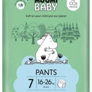 Muumi Baby Ecologische luierbroekjes maat 7 XL 16-26kg