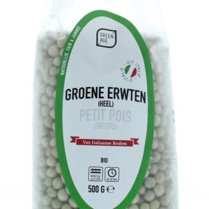 Greenage Groene erwten bio
