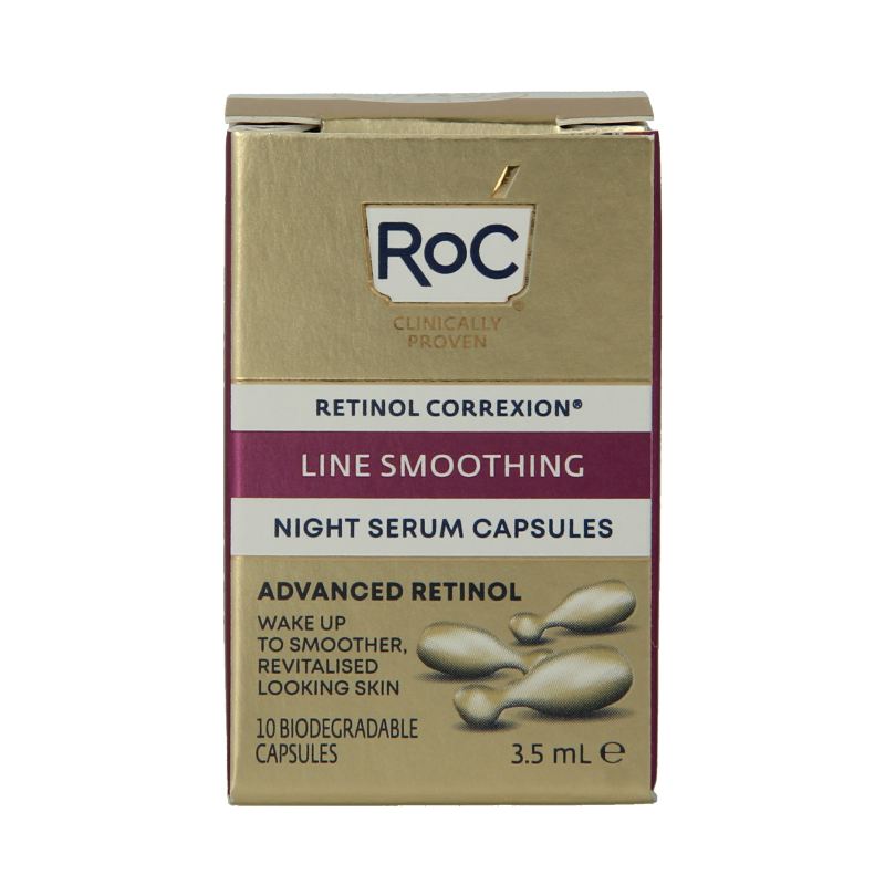 ROC Retinol correxion line smoothing night serum