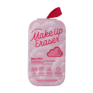 Make Up Eraser Pro pink mini make-up verwijderdoekje