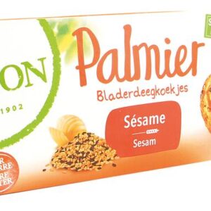 Bisson Palmier bladerdeegkoekjes sesam bio