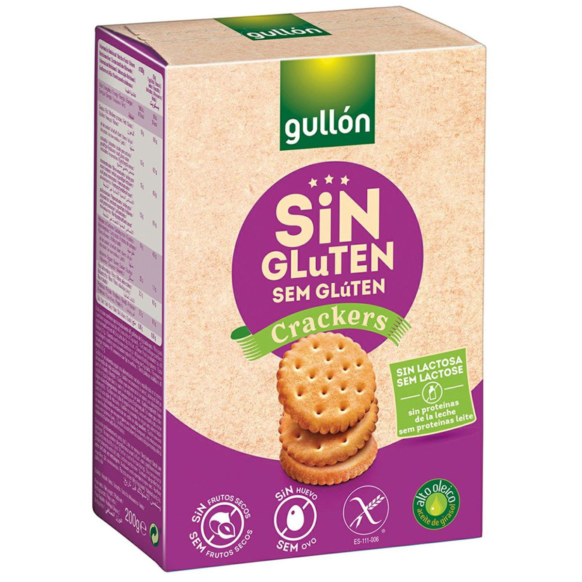 Gullon Zoute crackers glutenvrij