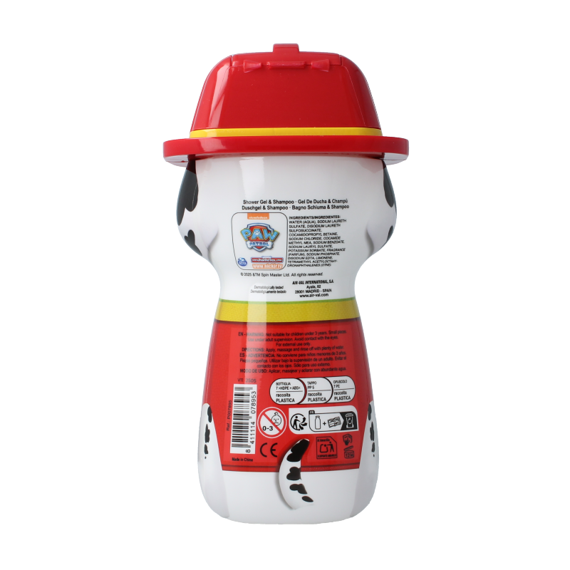 Air-Val Paw patrol showergel marshall 2d - Afbeelding 2