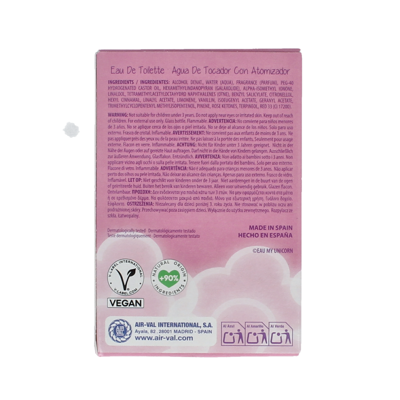 Air-Val Eau my unicorn eau de toilette - Afbeelding 4