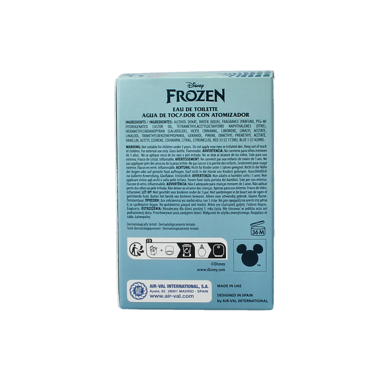 Air-Val Frozen eau de toilette - Afbeelding 4