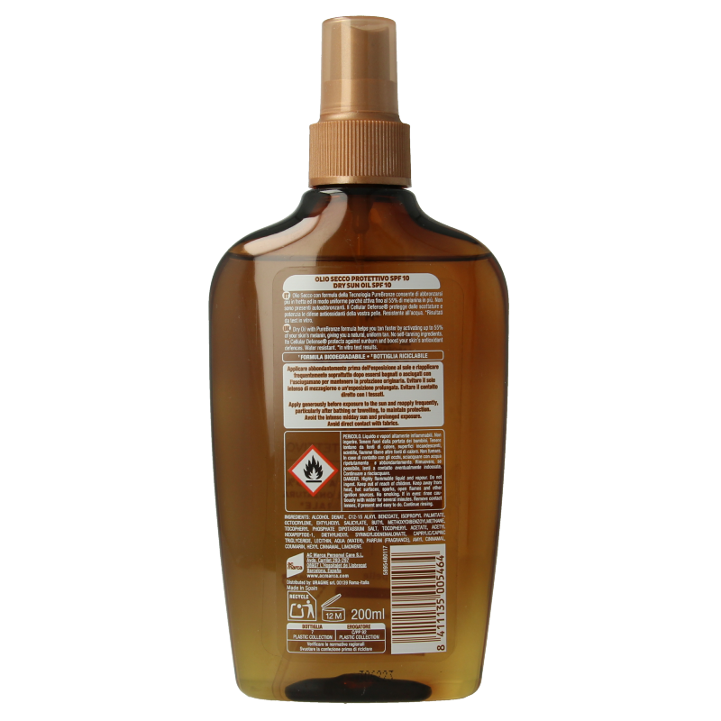 Ecran Suncare bronzea carrot oil SPF10 - Afbeelding 2