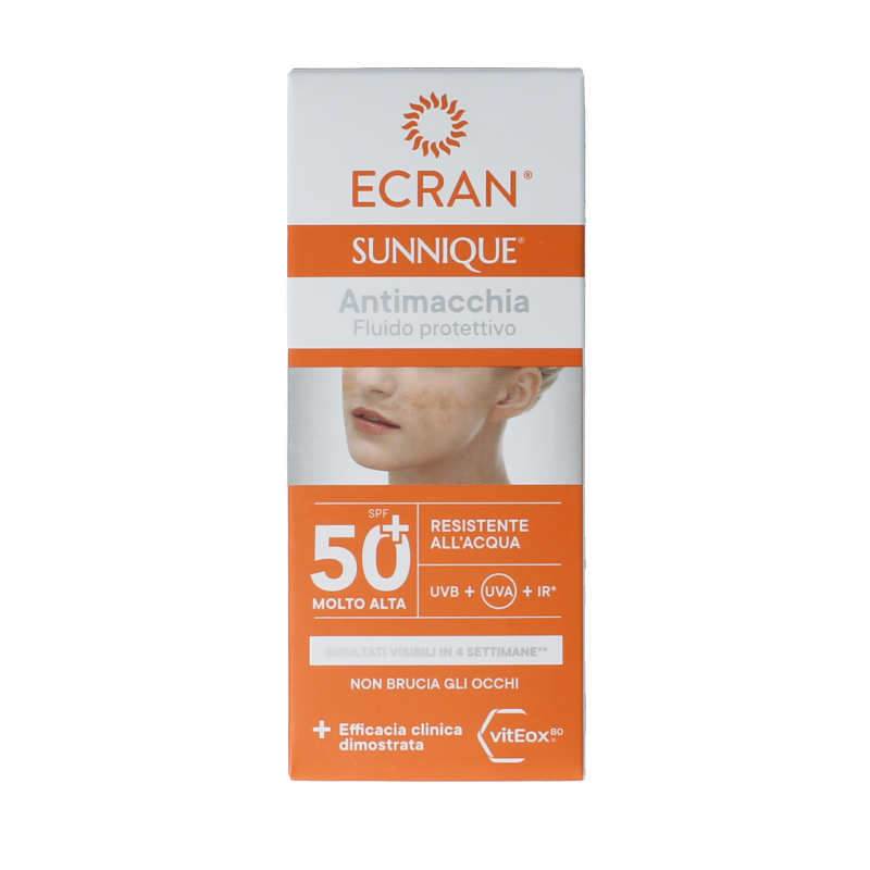 Ecran Sunique facial anti vlekken SPF50