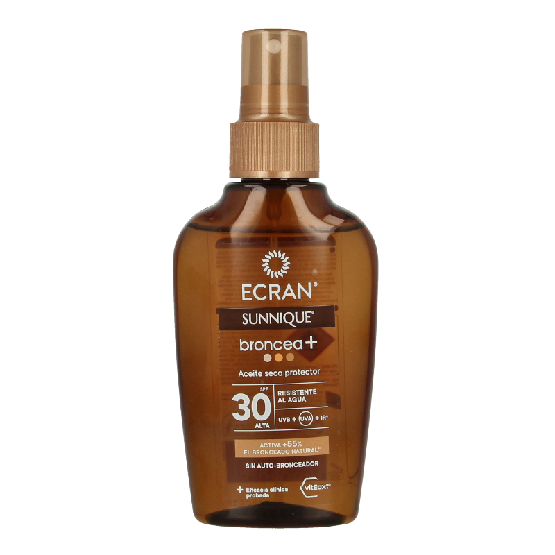 Ecran Sunnique aceite broncea+ SPF30