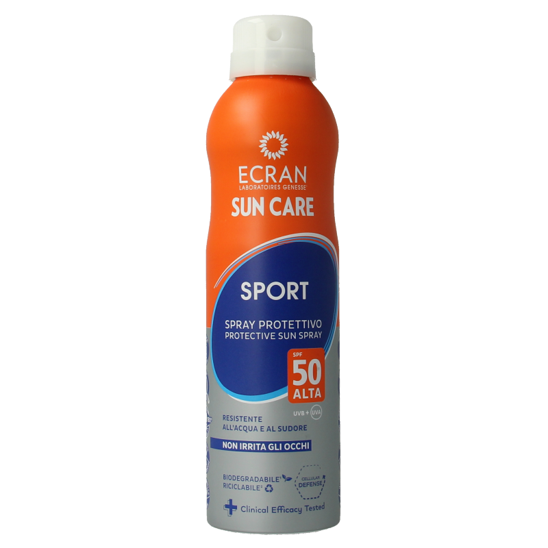 Ecran Sun milk spray invisible sport SPF50