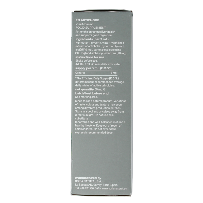 Soria Natural Cynara scolymus XXI extract - Afbeelding 5