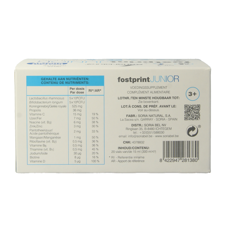 Soria Natural Fost print junior 20 x 15ml - Afbeelding 4