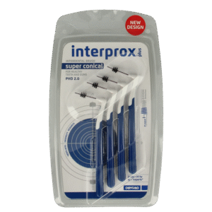 Interprox Plus ragers super conical donker blauw