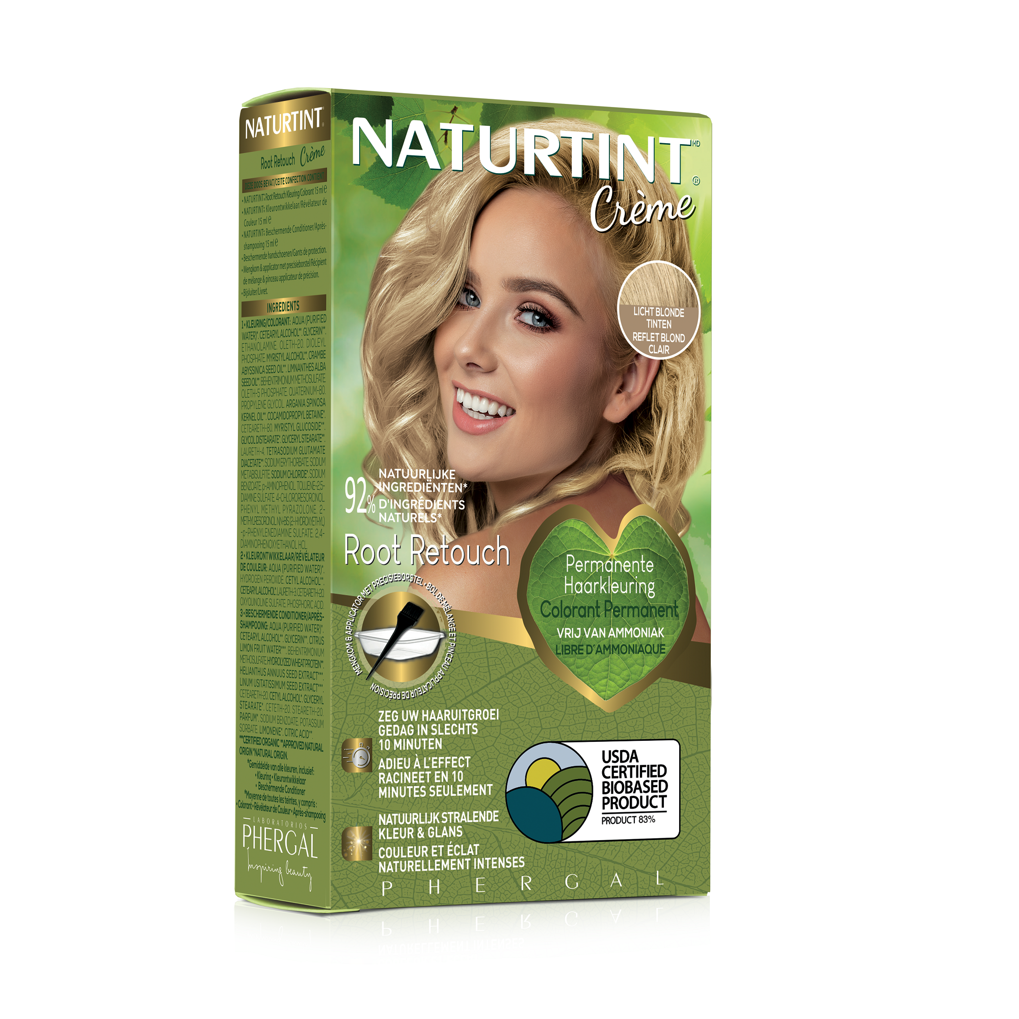 Naturtint Root retouch lichtblond