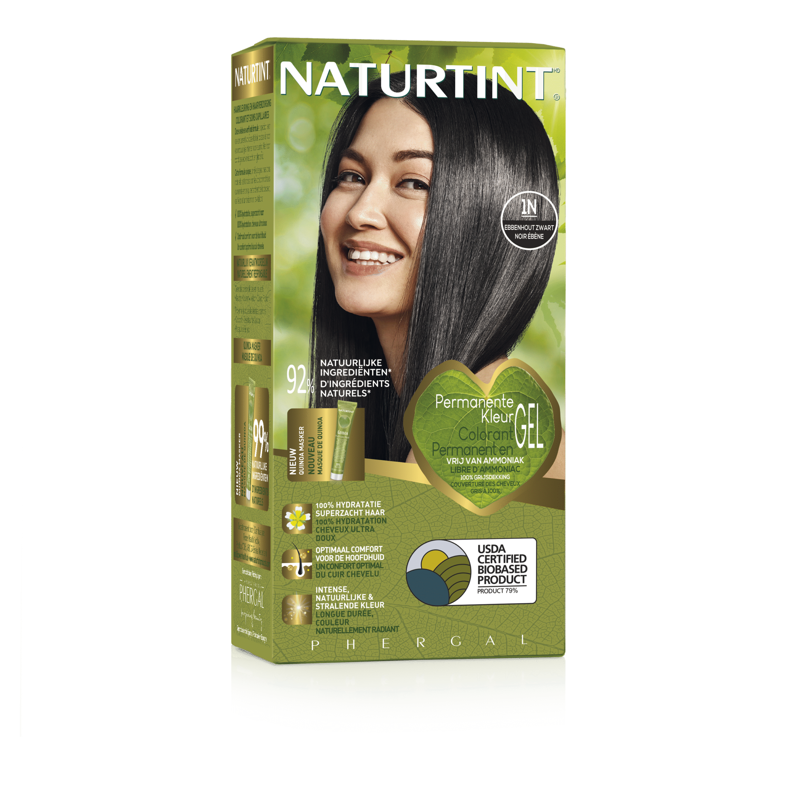 Naturtint 1N Ebbenhoutzwart