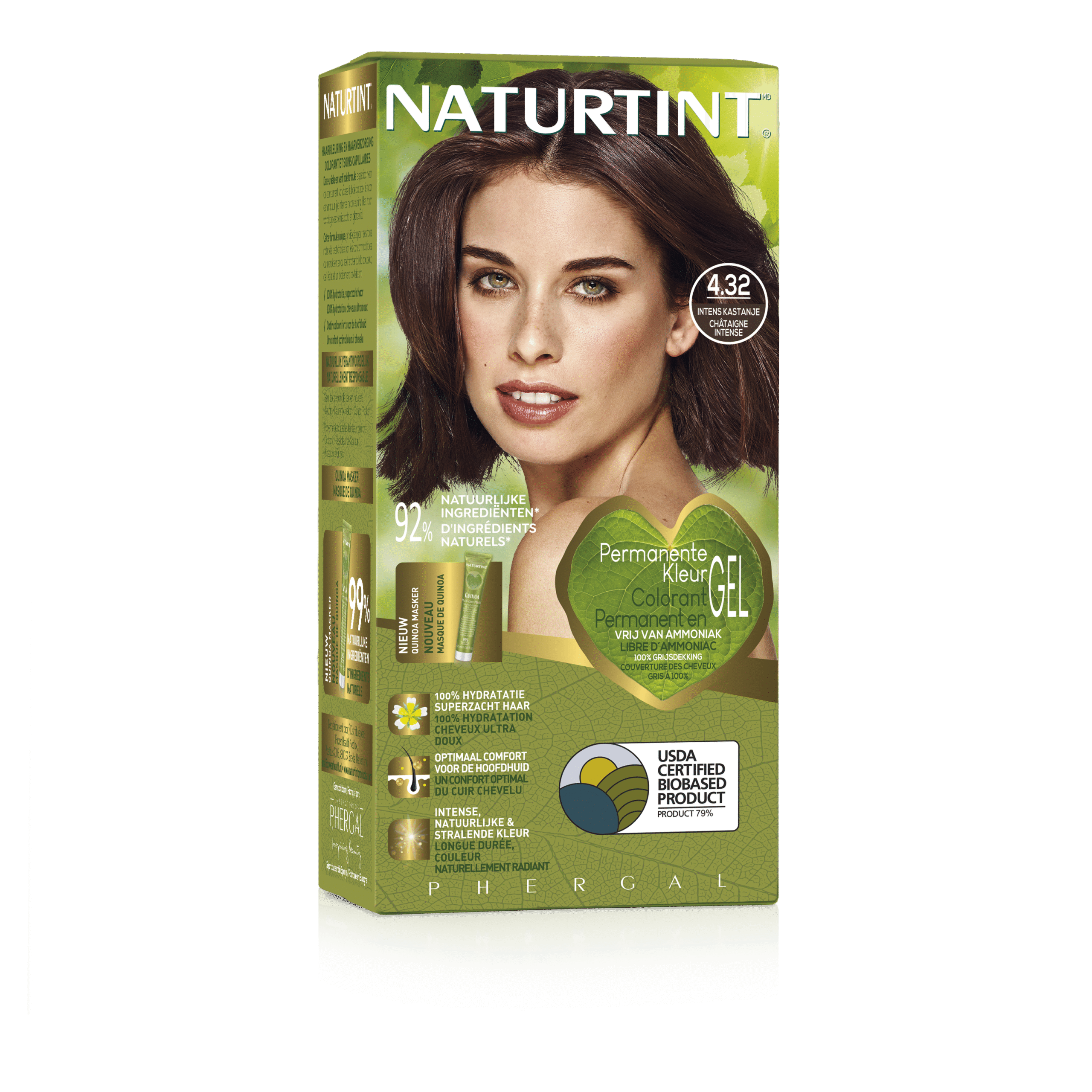 Naturtint Intens 4.32 kastanje