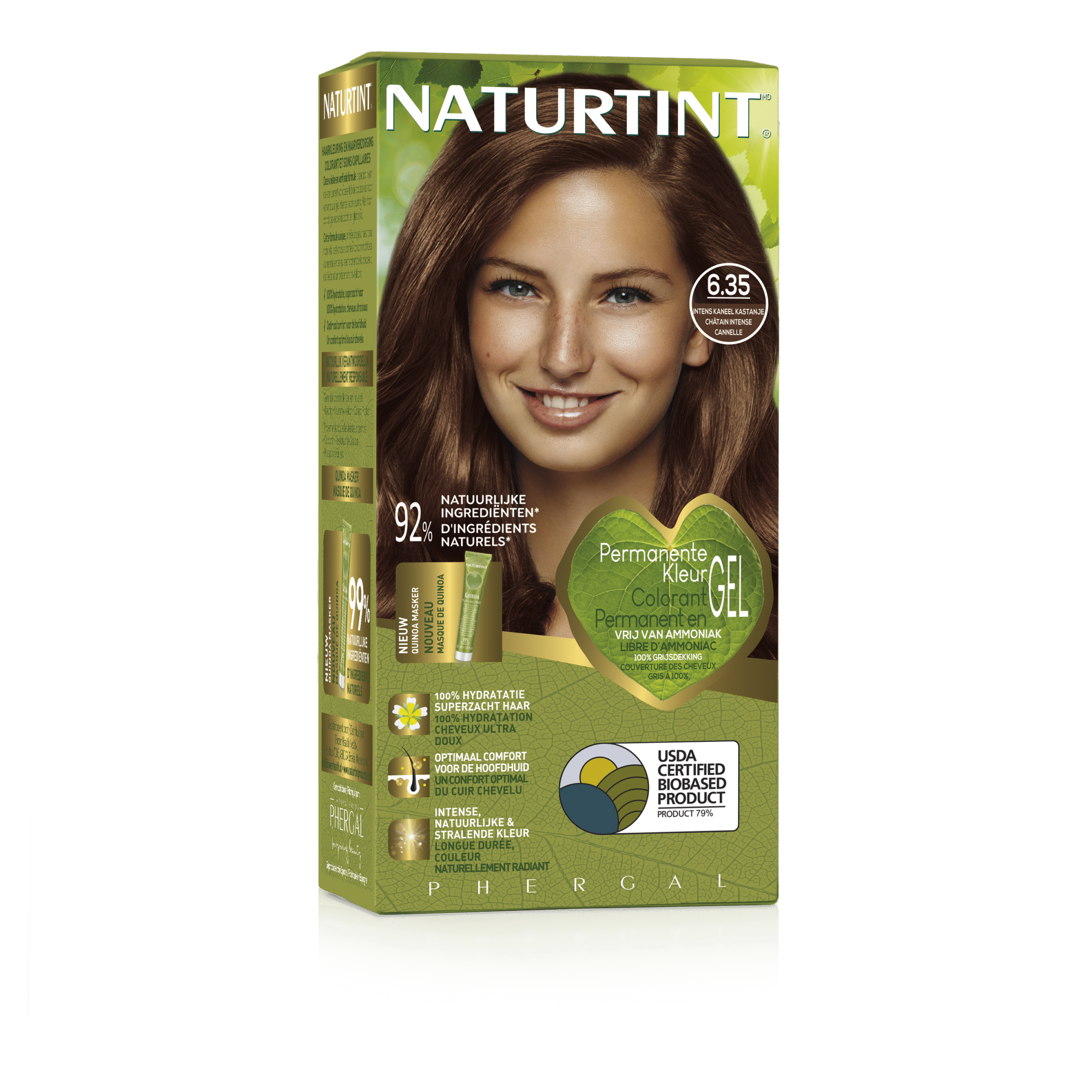 Naturtint 6.35 Intens kaneel kastanje