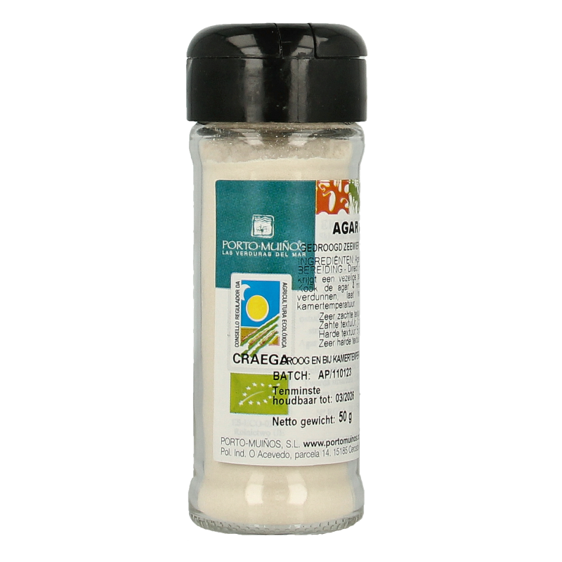 Porto Muinos Agar agar poeder bio - Afbeelding 2