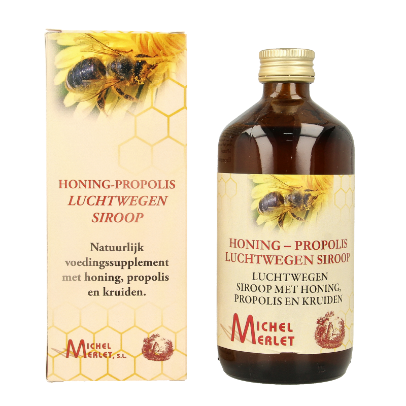 Michel Merlet Honing - propolis luchtwegen siroop - Afbeelding 2