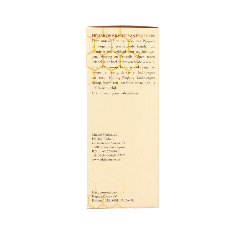 Michel Merlet Honing - propolis luchtwegen siroop - Afbeelding 3