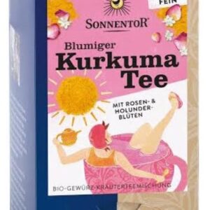 Sonnentor Bloemige kurkuma thee bio