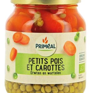 Primeal Doperwten wortelen bio