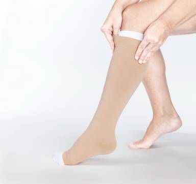 Actico Ulcersys maat Lang beige/wit maat L